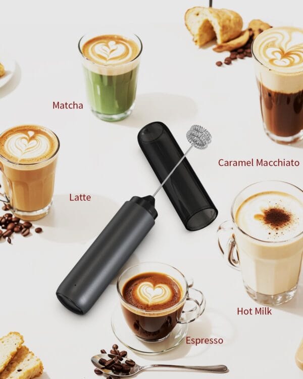 Electric Milk Frother Handheld