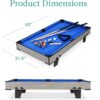 Best Choice Products Tabletop Billiard Table