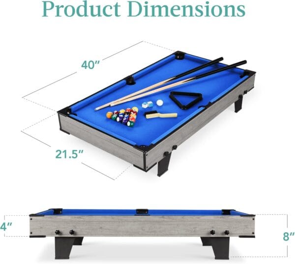 Best Choice Products Tabletop Billiard Table
