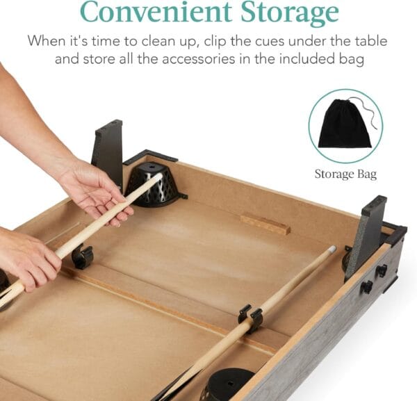 Best Choice Products Tabletop Billiard Table
