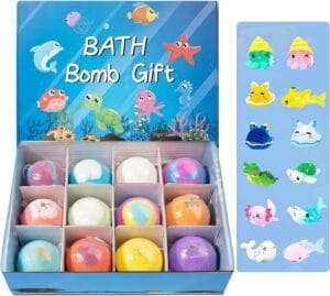 12 Pack-Bath Bombs with Toys Inside-Free Shipping