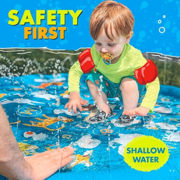 SplashEZ 3-in-1 Splash Pad